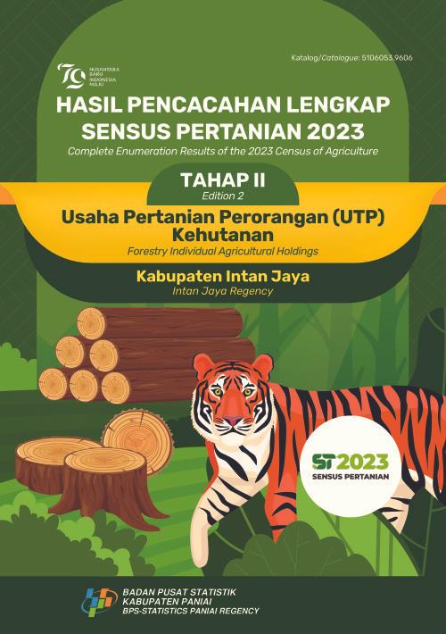 Hasil Pencacahan Lengkap Sensus Pertanian 2023 - Tahap II: Usaha Pertanian Perorangan (UTP) Kehutanan Kabupaten Intan Jaya