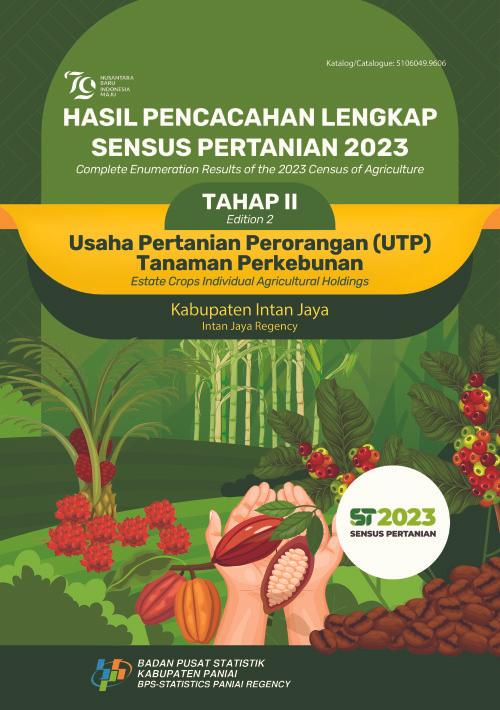 Complete Enumeration Results of the 2023 Census of Agriculture - Edition 2:  Estate Crops Individual Agricultural Holdings  Intan Jaya Regency