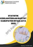 Statistik Kesejahteraan Rakyat Kabupaten Intan Jaya 2022